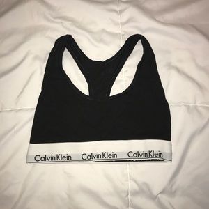 Calvin Klein bralette!